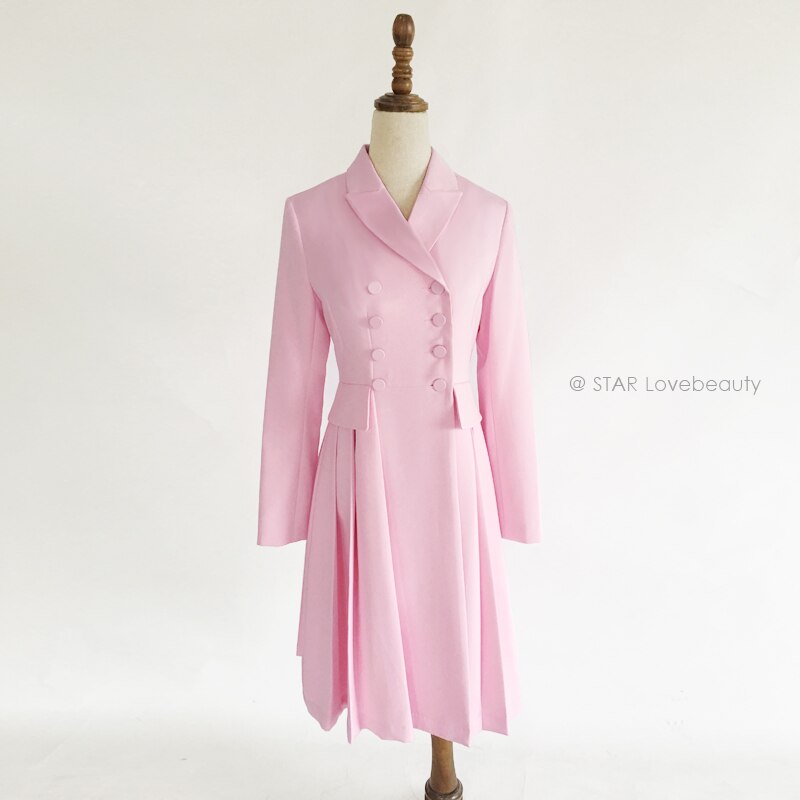 Kate Middleton Pink Coat Dress Garden Party Suit Occasion Coat