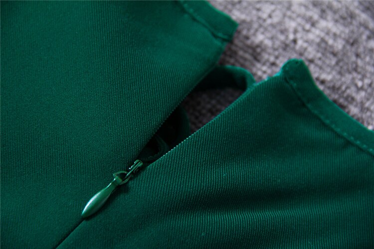 Kate Middleton Emerald Green Gold Button Mermaid Dress