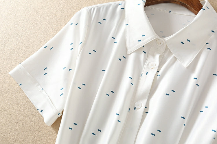 Kate Middleton White Belted Shirt Dress