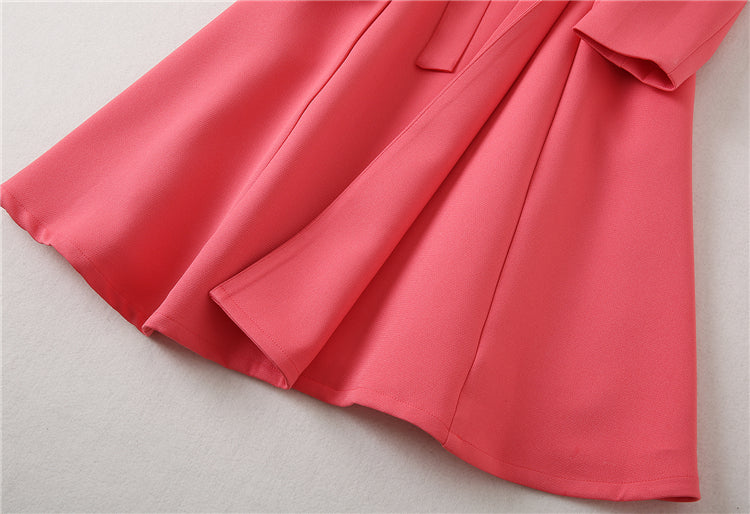 Kate Middleton Coat Dress Peach Coral Blazer Style Fit Flare Buckingham Palace Dress