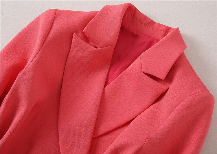 Kate Middleton Coat Dress Peach Coral Blazer Style Fit Flare Buckingham Palace Dress