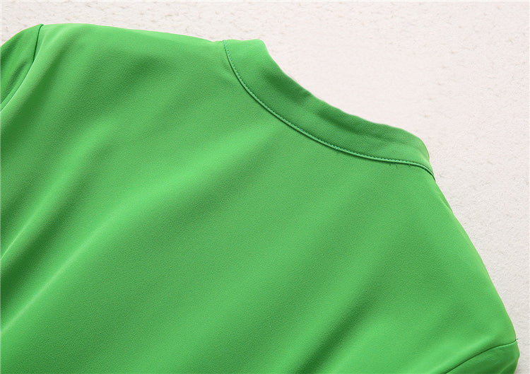 Kate Middleton Green Fit Flare Belted Dress