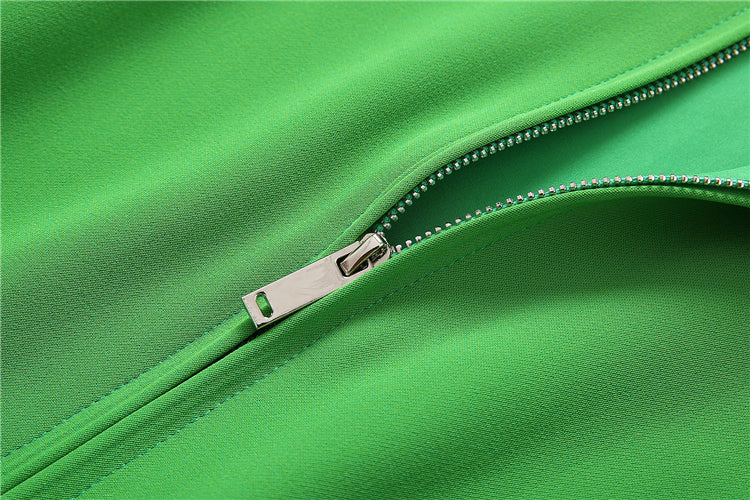Kate Middleton Green Fit Flare Belted Dress