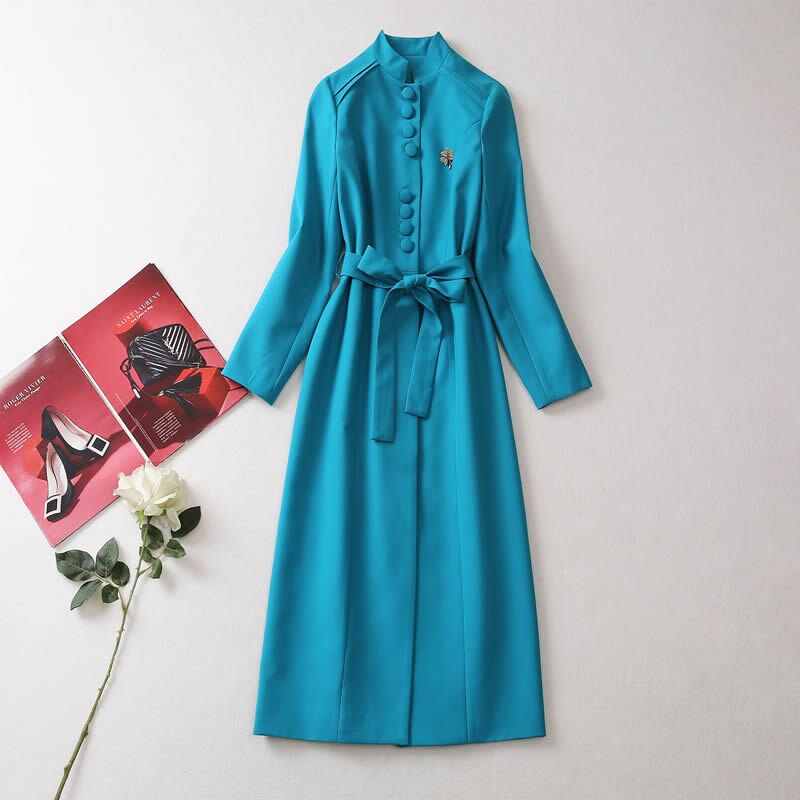 Kate Middleton Turquoise Military Coat Dress