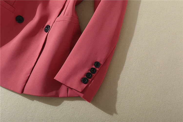 Kate Middleton Pink Blazer Suit Jacket & Trousers