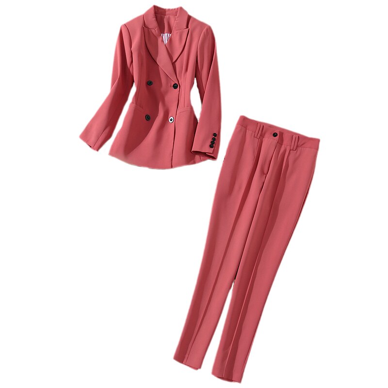 Kate Middleton Pink Blazer Suit Jacket & Trousers