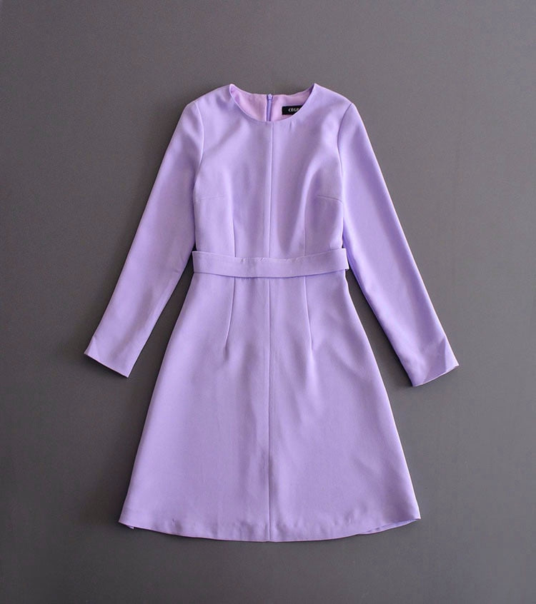 Kate Middleton Lilac Purple Fit Flare Dress opalroyaleclothing Kate Middleton Lilac Purple Fit Flare Dress opalroyaleclothing